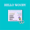 NOZE Woody Aromatherapy Diffuser Ring — wearable essential oil ring with lavender chamomile vanilla, front view